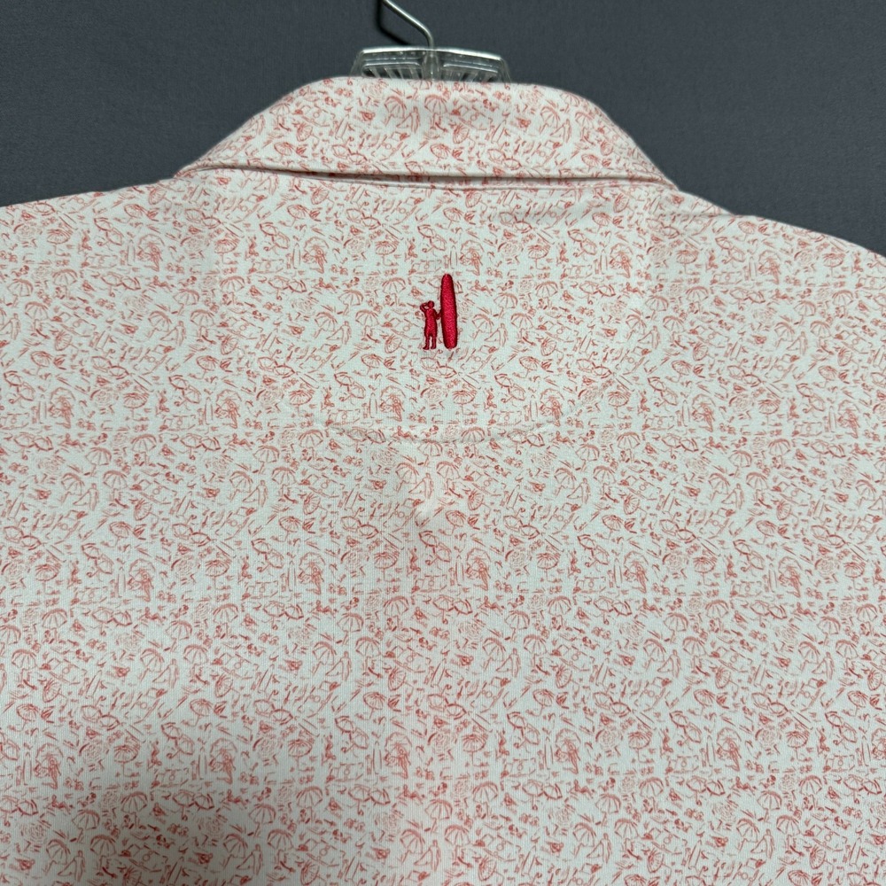 Johnnie-O Polo Shirt Men XL Performance Golf Preppy Resort Coastal Country Club - Picture 11 of 12